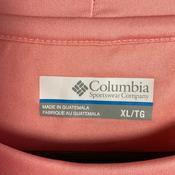 Columbia Womens Performance Fishing Gear Long Sleeve Flag Tee Pink XL - Picture 8 of 11